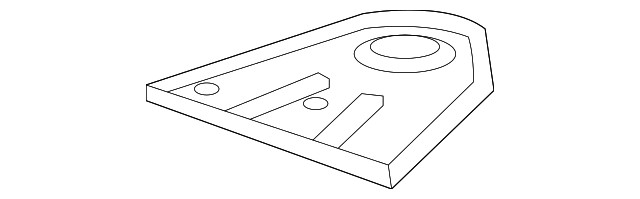 Genuine GM Rear Bracket 85008823