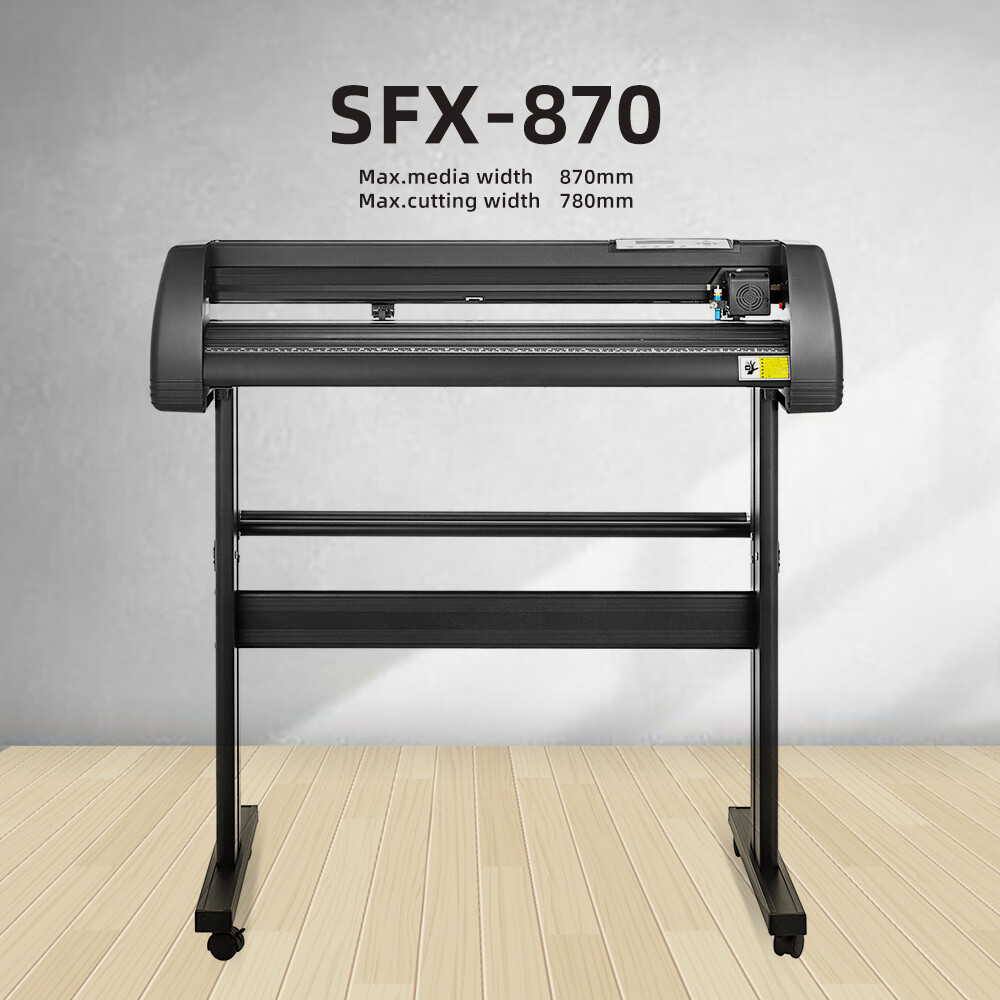 High Speed 34'' Cutting Plotter Machine with Adjustable Cutting Force and Speed