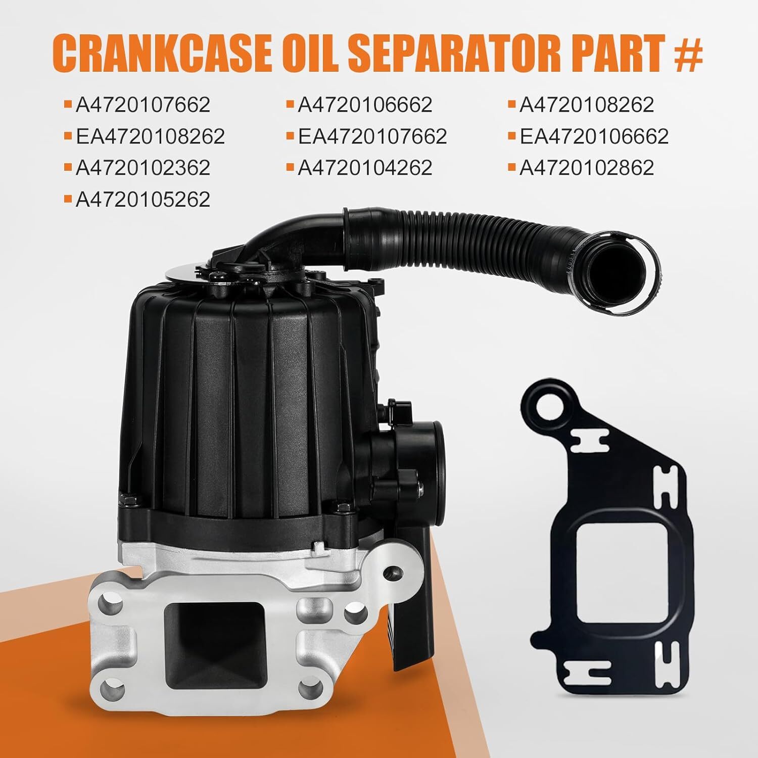 Crankcase Breather Oil Separator For Freightliner Mack MP8 Detroit DD15 DD13