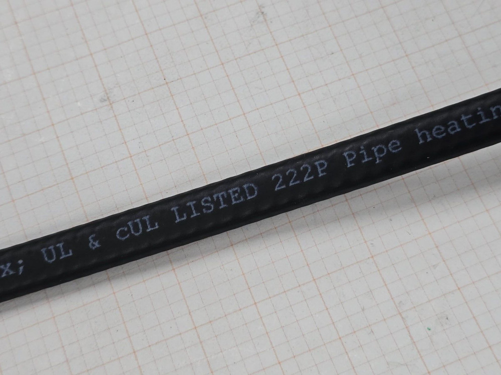 EasyHeat SR52J Self-Regulating Pipe/Freeze Heating Cable 5 Watts/Ft 240V /10ft
