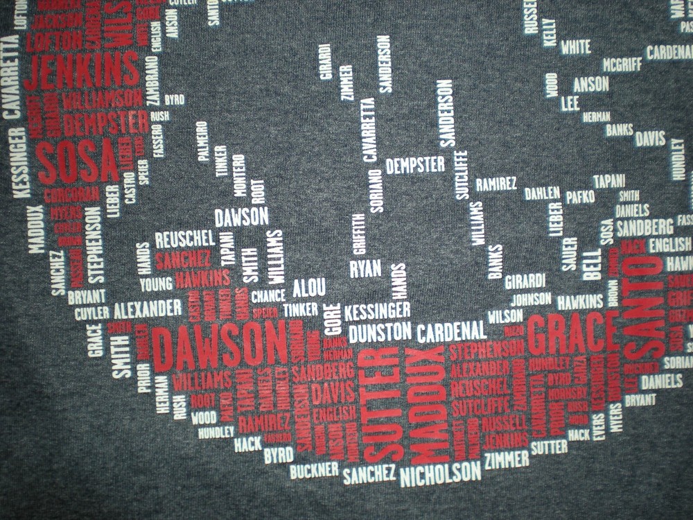 CUBS all time greats shirt