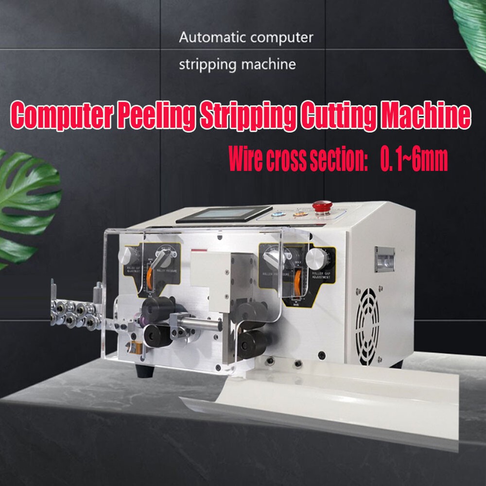 Peeling Striping Cutting Machine Computer Automatic Wire Stripping Machine 6mm²