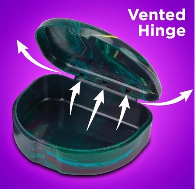 Retainer/Aligner/Night Guard/Mouth Guard Case (1 Pack) CASE ONLY