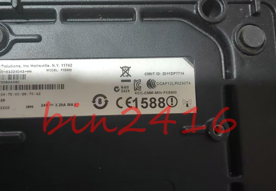 FX9500 Motorola Solutions Fixed Reader RFID Reader four port USED 1PC Tested OK