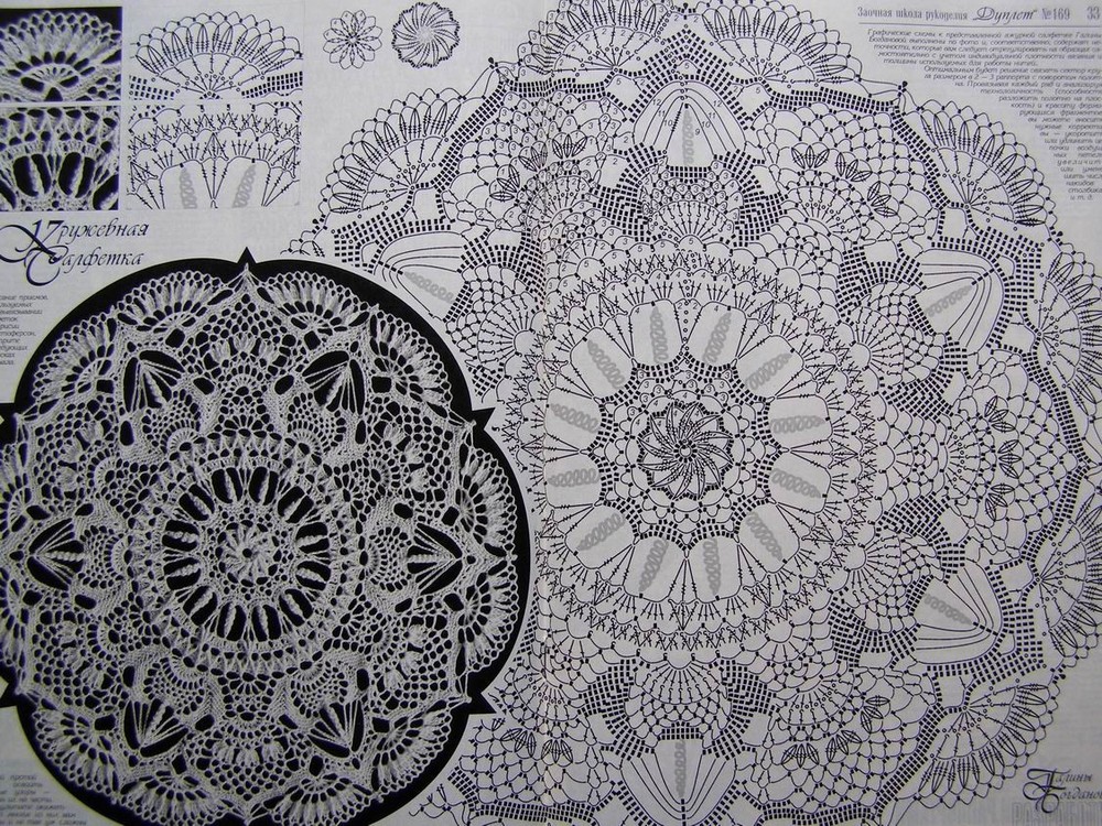 Duplet crochet pattern Magazine 169 Full Guide design Self Study Tutorial