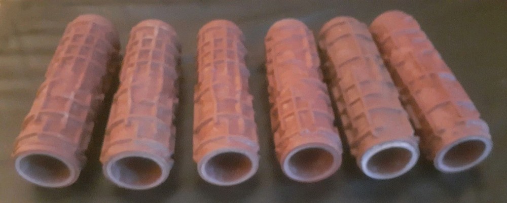 6 LOT- 7" Patterned Paint Roller for Wall Decoration Embossing Texture Patchwork