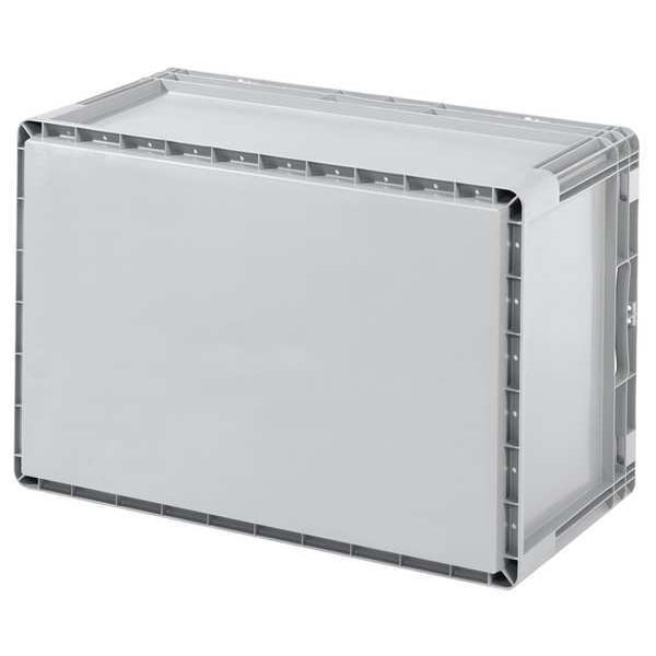 Ssi Schaefer Elb4220.Gy1 Solid & Stackable Straight Wall Storage Container, 5.4