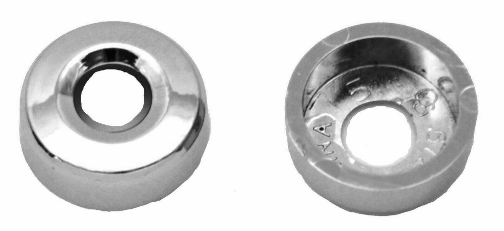 Face Nut covers(2) Toggle Switch Chrome Plastic Freightliner Dash Switches