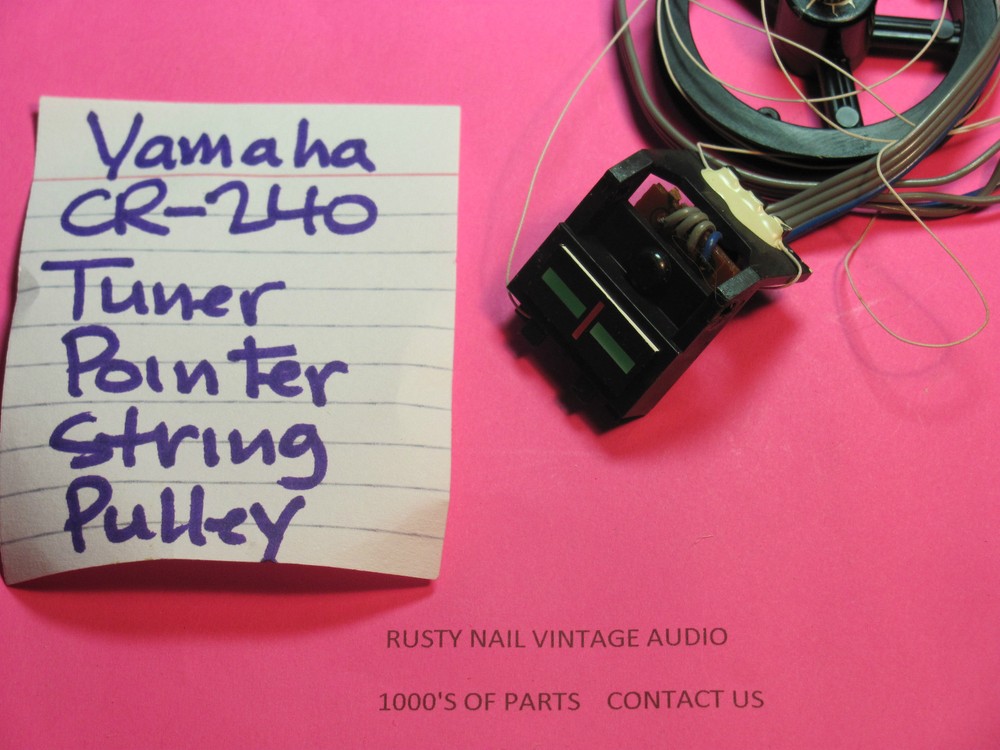 📈YAMAHA CR-240  ILLUMINATED DIAL POINTER WITH PULLEY AND STRING