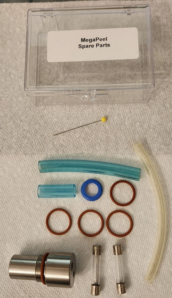 Mega Peel Silver Handpiece for Microdermabrasion Machine Additional Tips Include