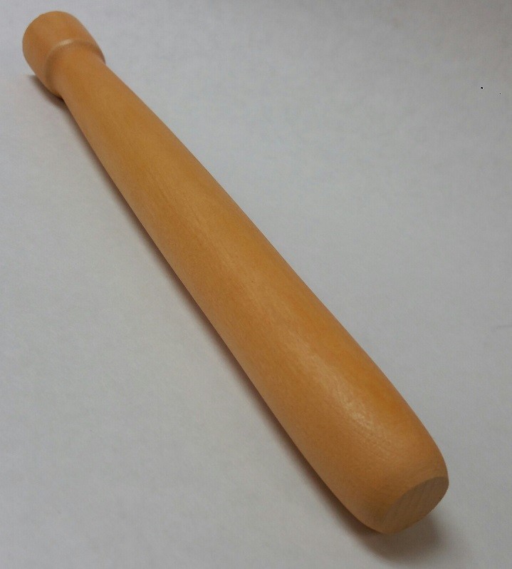 Jumbo 10" LARGE WOOD COCKTAIL MUDDLER for Bar Drink Mixing in a glass or tin