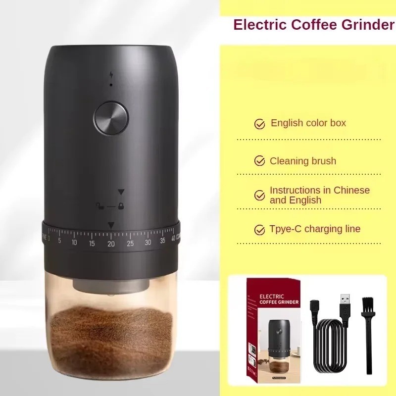 Wireless Electric Coffee Grinder