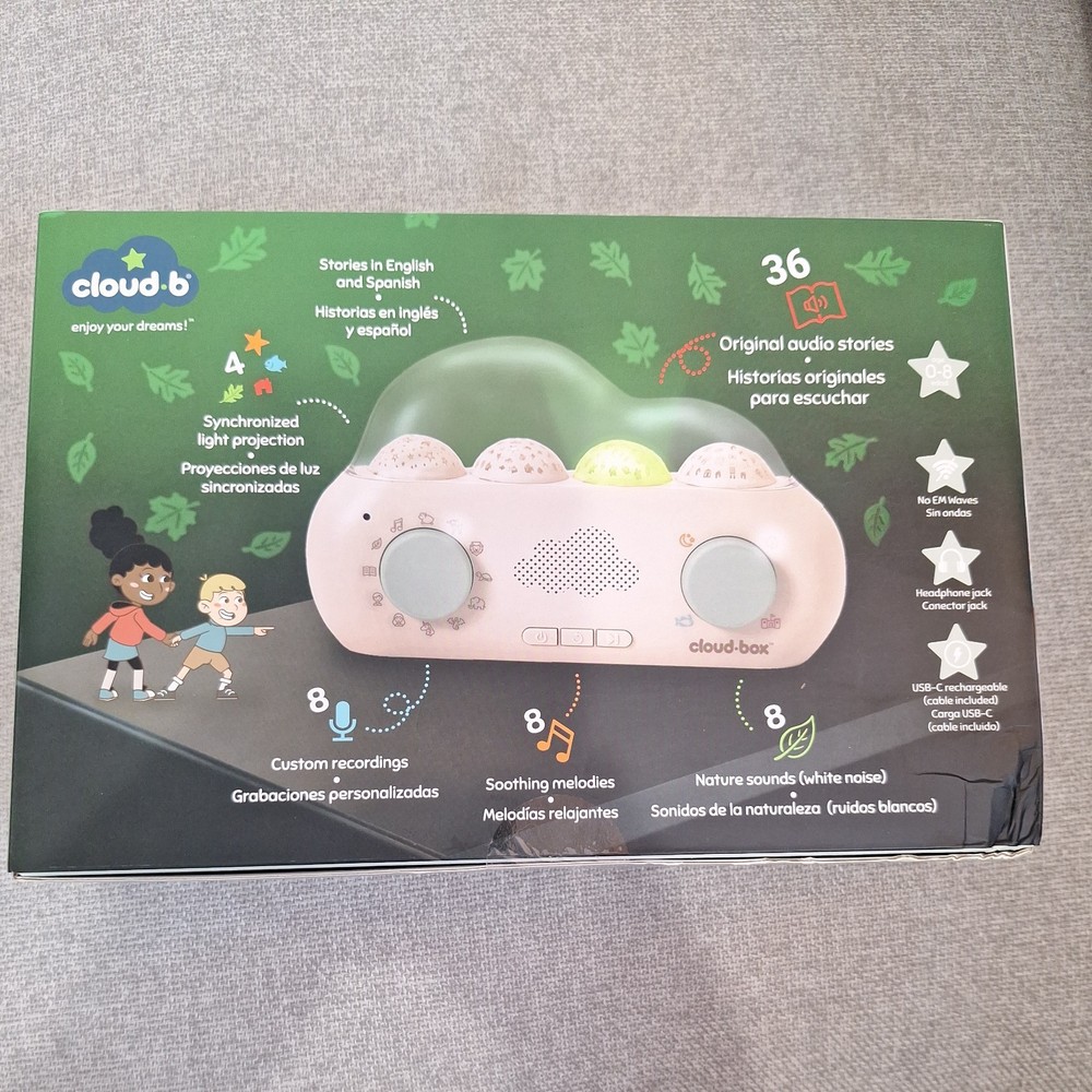 CloudBox – My First Dream Box Nightlight Projector & Storyteller Cloud B