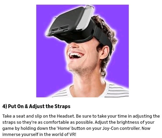 🎮 ⭐ Orzly VR Headset for Nintendo Switch & OLED – Adjustable Lens Black