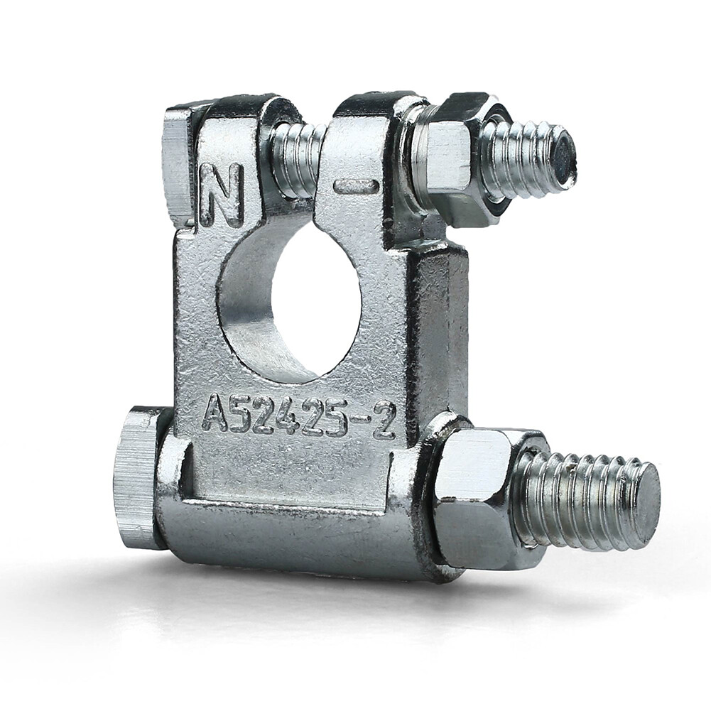 Military Spec Top Post Battery Terminal End Positive and Negative with/ 2 Covers