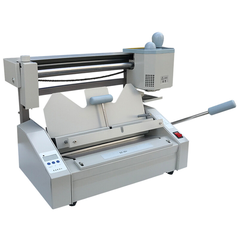 Wireless A4 Book Binding Machine Book Binder Puncher + Hard Cover Case Maker New