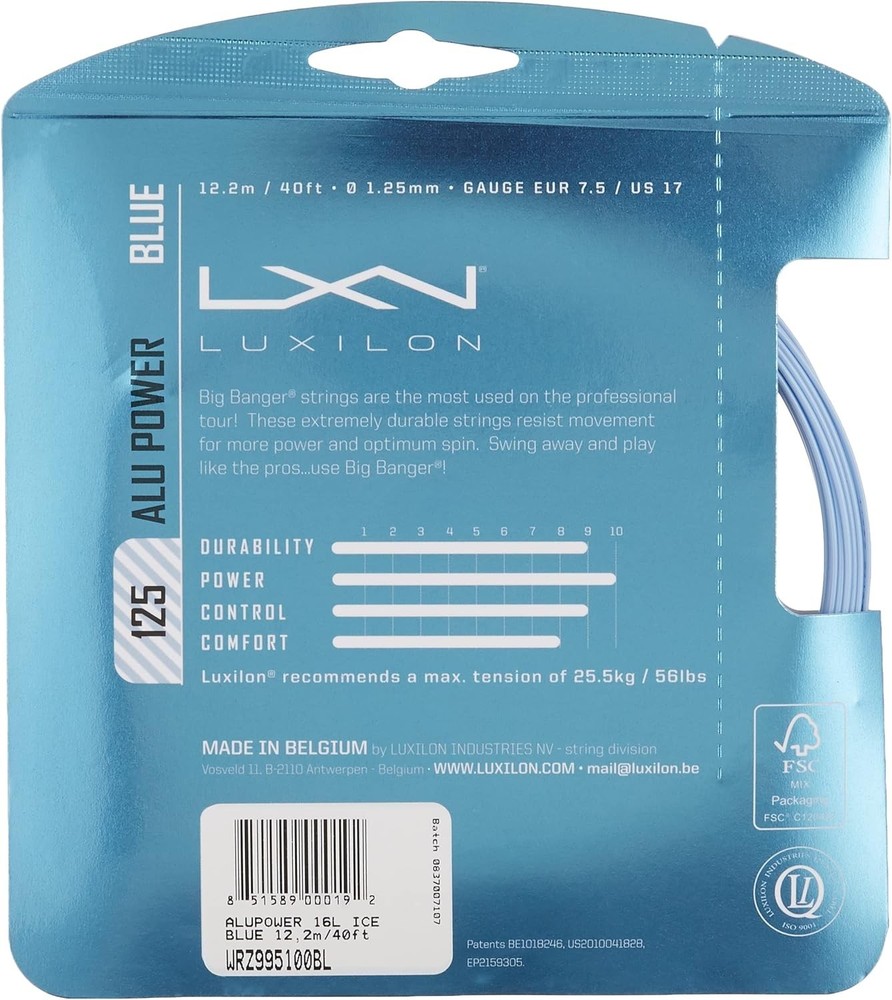 ALU Power Tennis String - Set and Reel