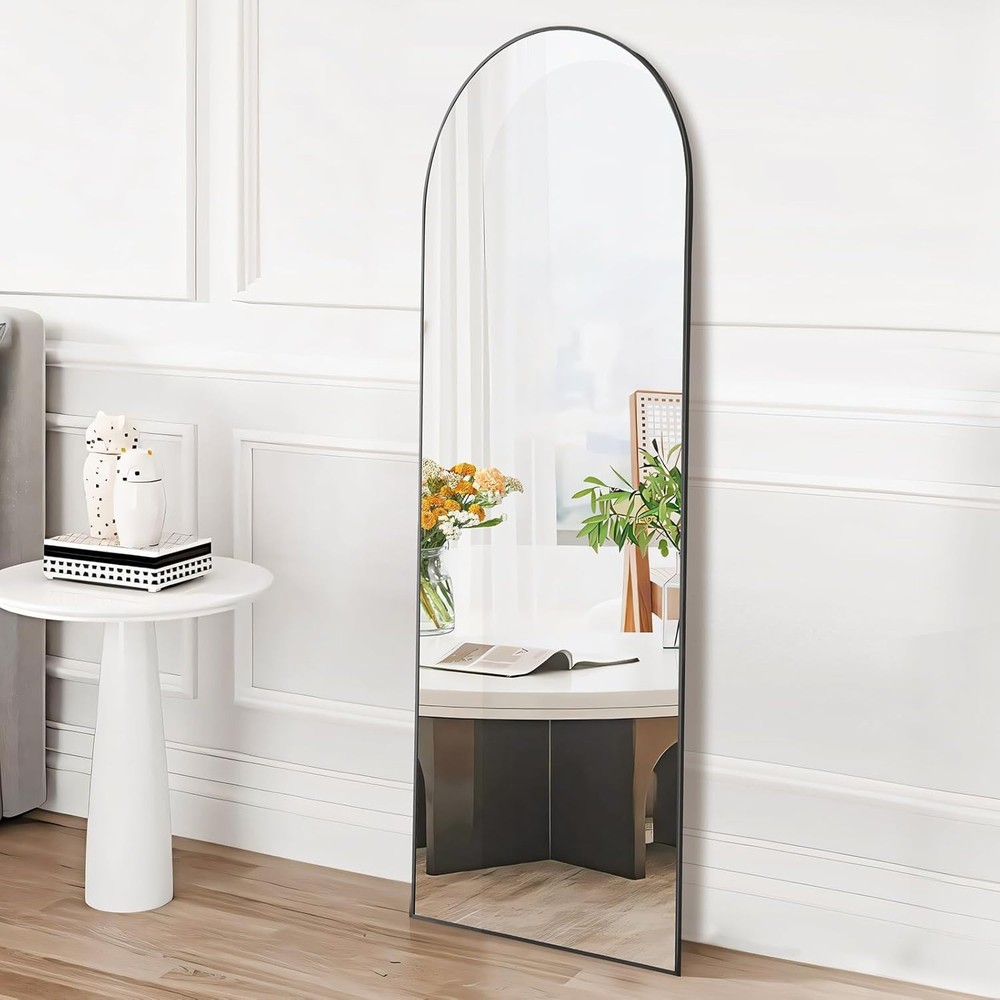 Arched Full Length Mirror with Stand