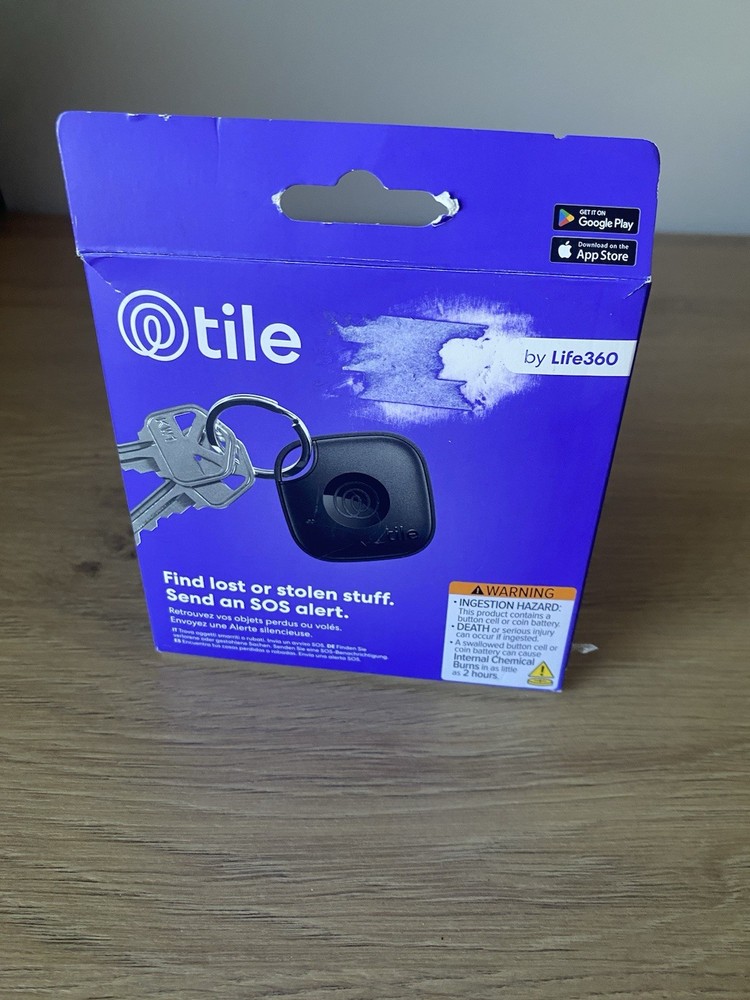 Life360 Tile Bluetooth Tracker for Apple iOS & Android Devices Key Finder