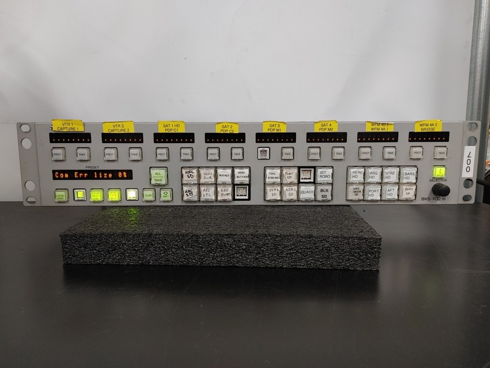 SONY BKS-R3216 Multi Bus Control Display Panel Unit