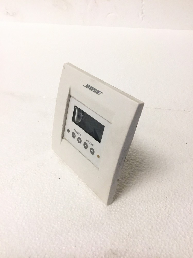 BOSE ControlSpace Zone Controller CC-16 White 275433 w/ FACE PLATE WORKING