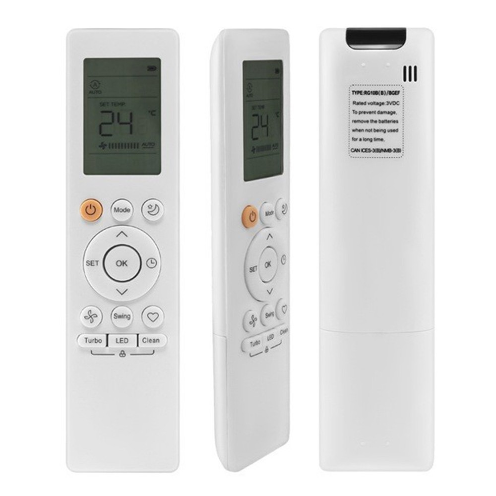 Intuitive Layout Remote Control for Midea Air Conditioning Models RG10B BGEF