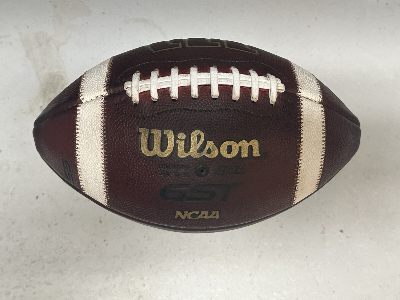 FULL-SIZE Latex Football Bladder + WHITE Tacky Diamond Lace