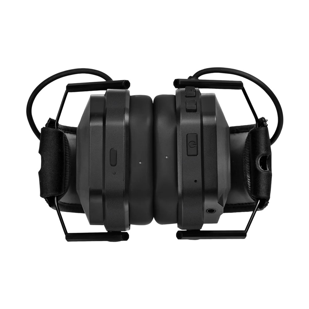 AXIL MX Pro Earmuff w/ Bluetooth USB-C Charging Black MX-PRO-E