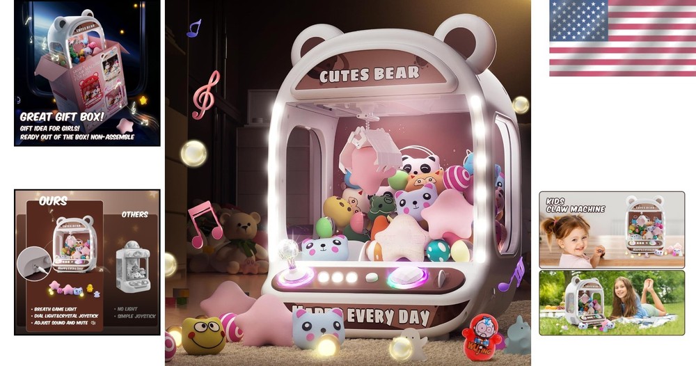 Mini Vending Machine with Squishy Toys