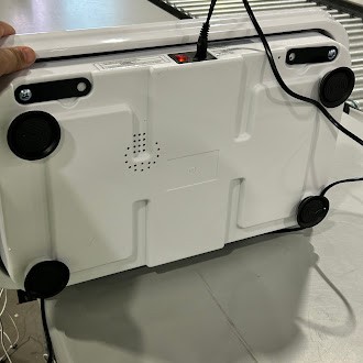 ROTAI VIBRATION PLATE EXERCISE MACHINE - GRAY - Scratch & Dent