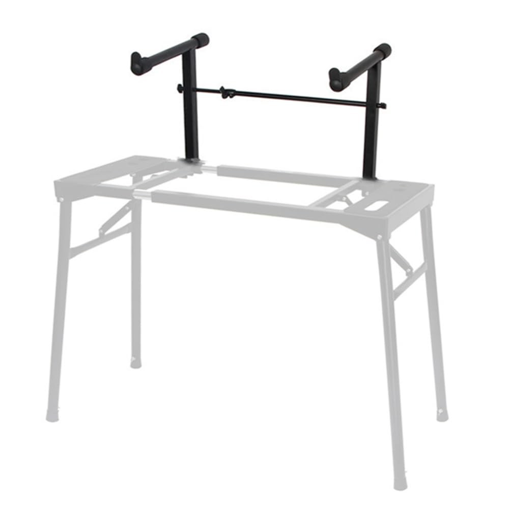 Universal Second Tier for Keyboard Stand, Adjustable Width Keyboard Stand Ext...