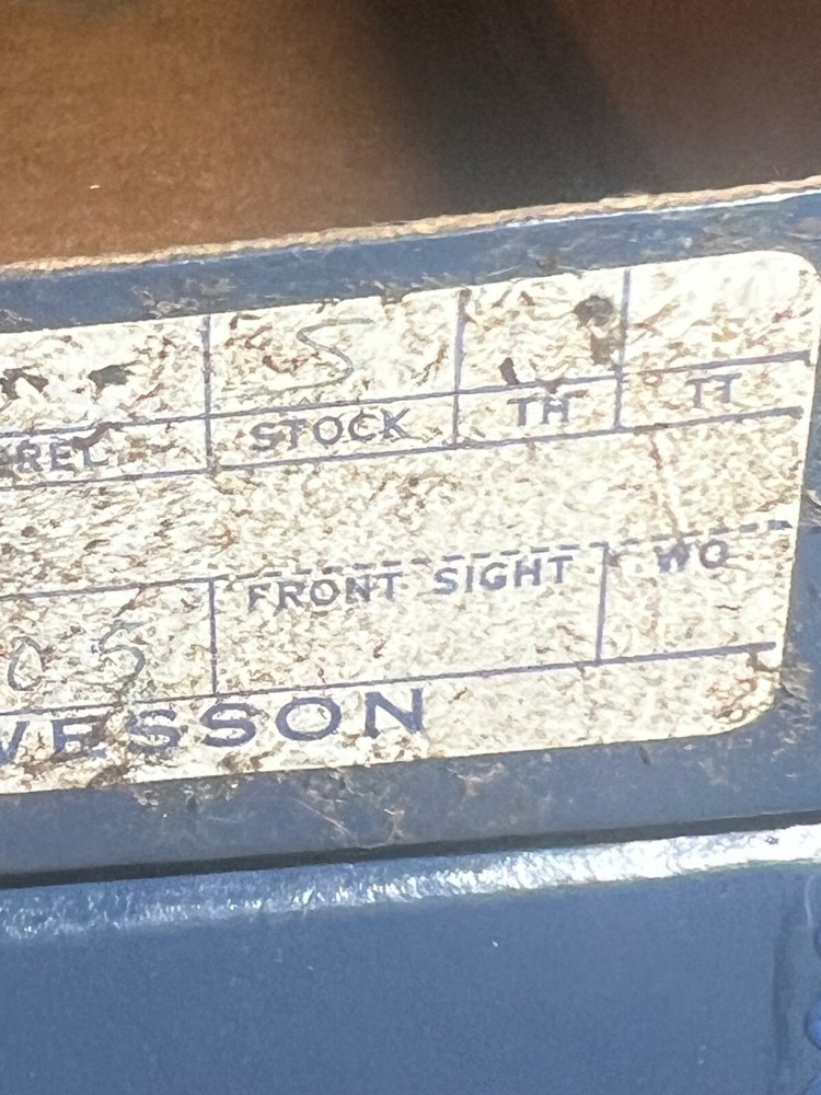 Smith & Wesson Model 28-2 Factory Box 1955