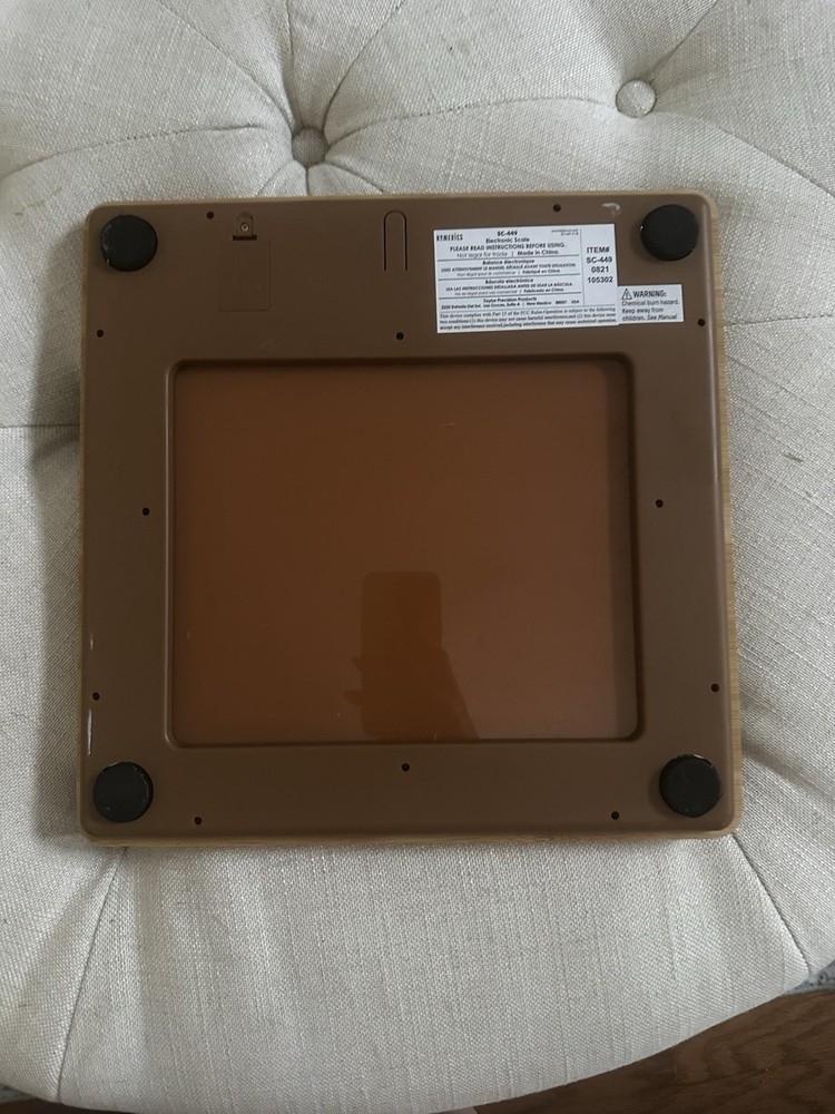 Homesick Bathroom Scale