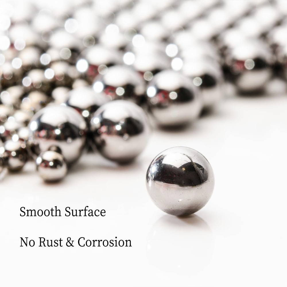 One Large 3" Inch Diameter Hardened Chrome Solid Steel Diameter: 3 inch