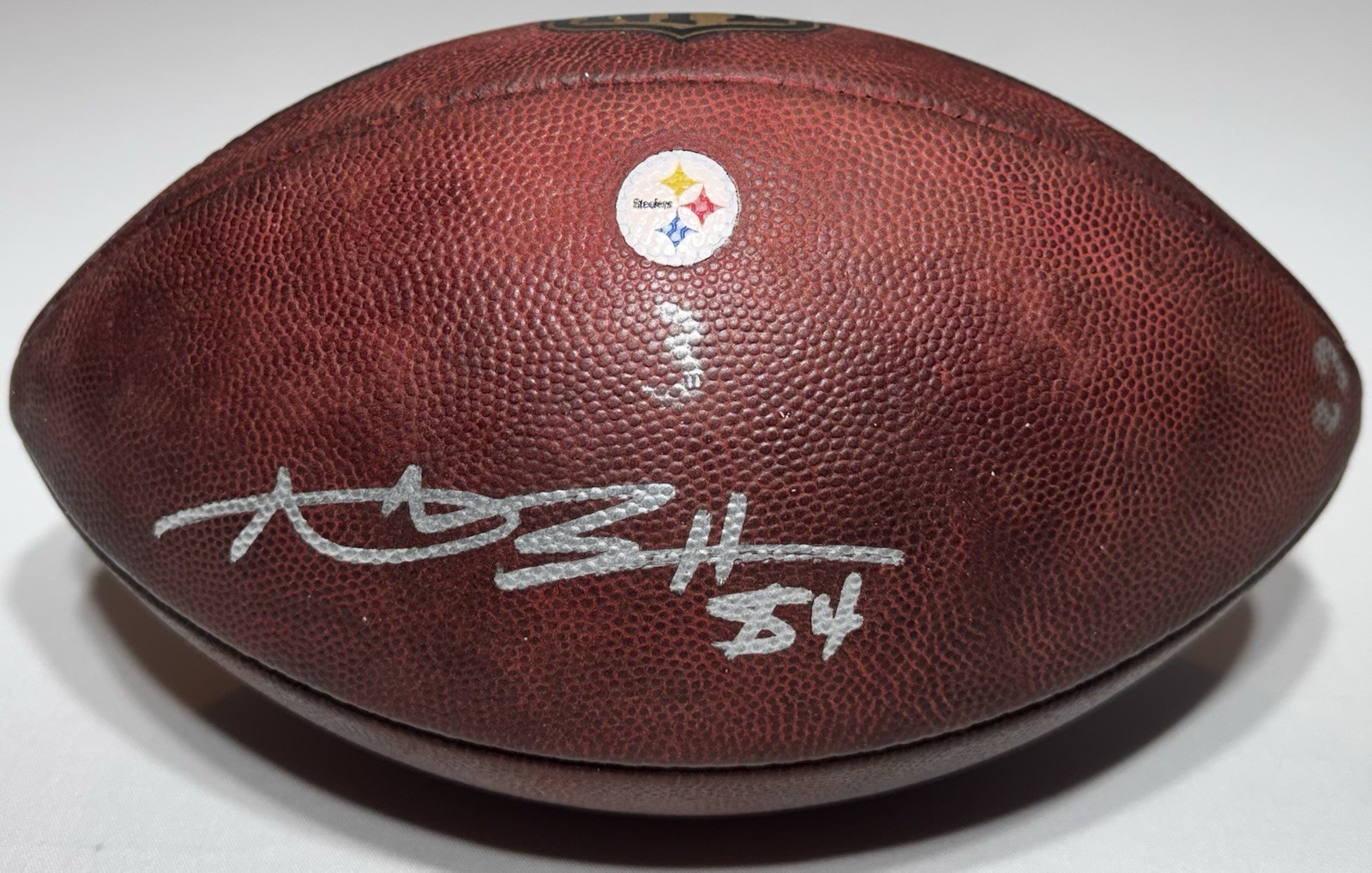 Steelers Antonio Brown Signed Autographed Game Used Football 10/2/2016 vs Chiefs