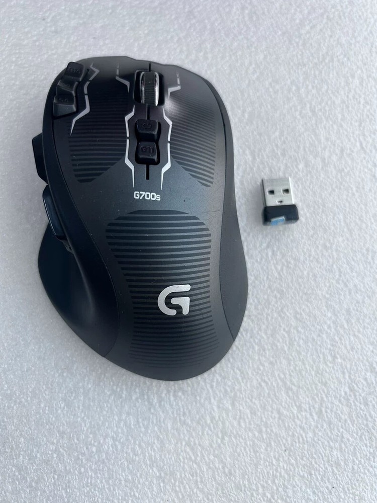 Logitech Logicool G700S Rechargeable 13 Button Gaming Mouse Wireless Working