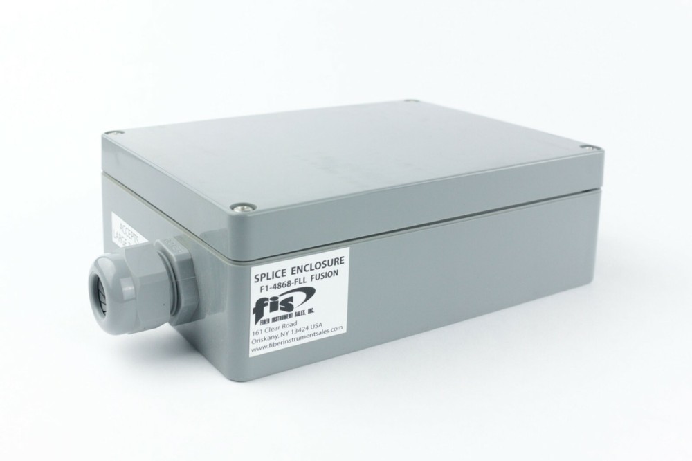 F14868FLL splice enclosure 12 sleeve capacity wall mountable