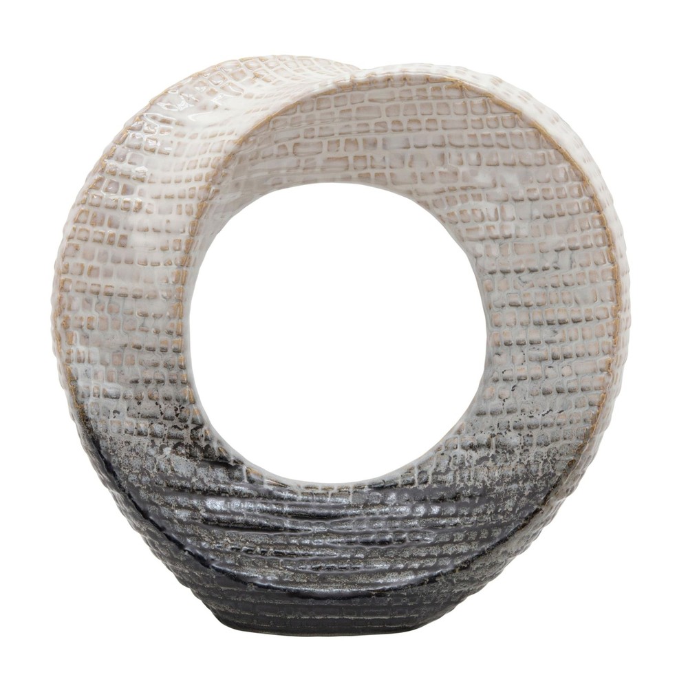 Decorative Sculpture Table Top – Modern Coffee Table Decor, Ceramic & Ston