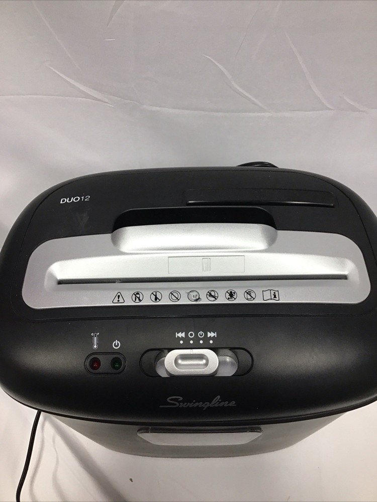 Duo 12 Sheets Cross Cut Shredder