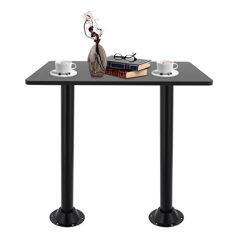 2-Pack Compact RV Table Legs with Pre-drilled Bases for Easy Assembly