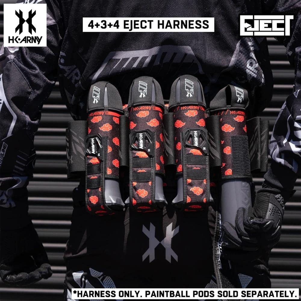 HK Army 4+3 Eject Paintball Harness Pod Pack - Devastation Kloud