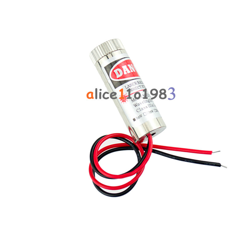 5PCS 5mW Adjustable Red Laser Module Focus Stripe Lens Laser Head