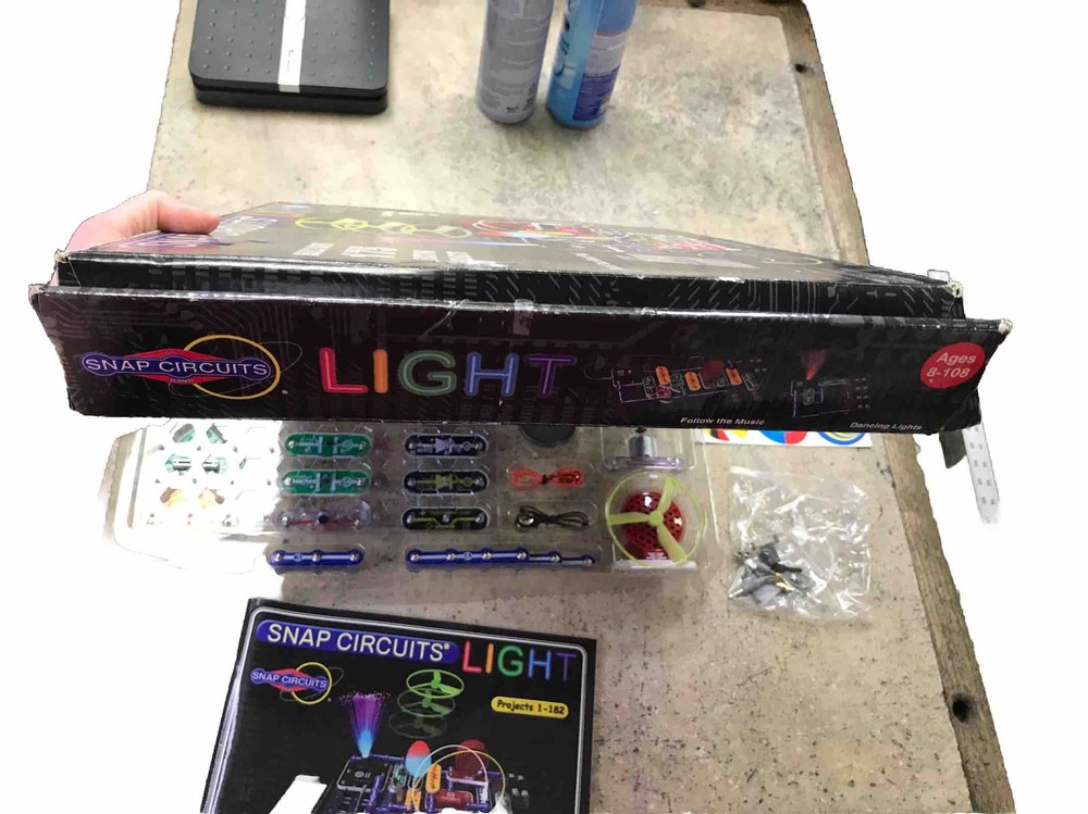 Elenco Snap Circuits LIGHT (SCL-175) Educational Electronics 100% Complete