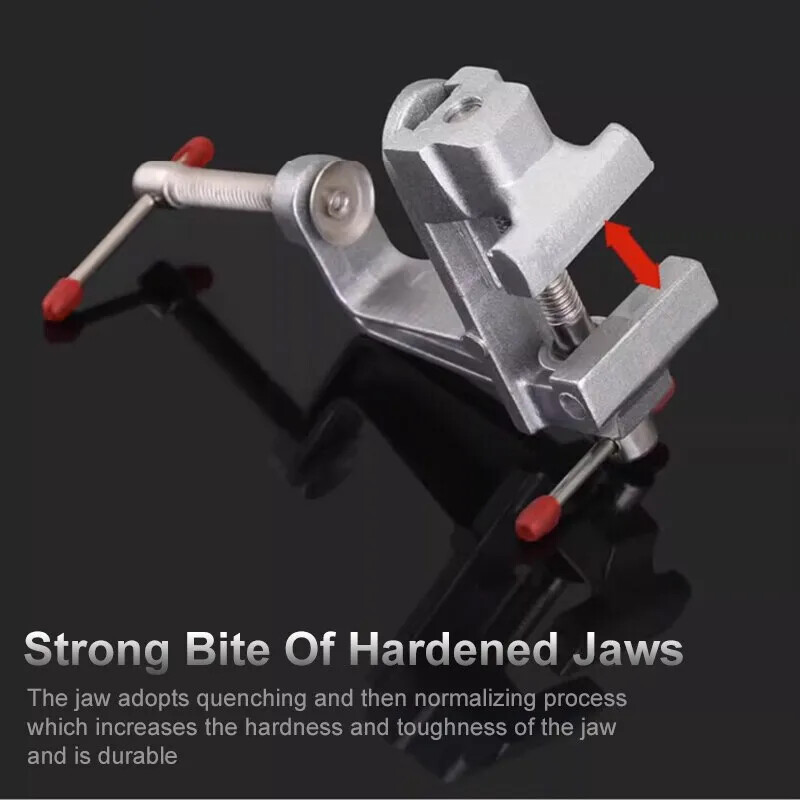 35MM 1X Mold Fixed Aluminium Alloy Bench Clamp Vise Table Multi-functional