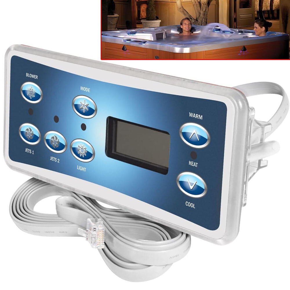 For Balboa 53189 VL701S Topside Control Panel with 7-Button VS510SZ Controllers