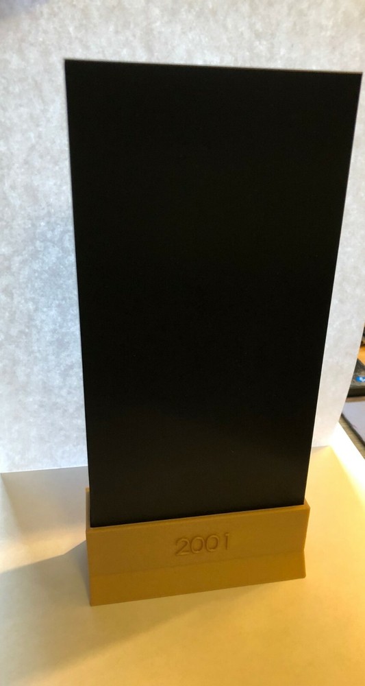 Base for 2001: A Space Odyssey, Black Alien Monolith Obelisk