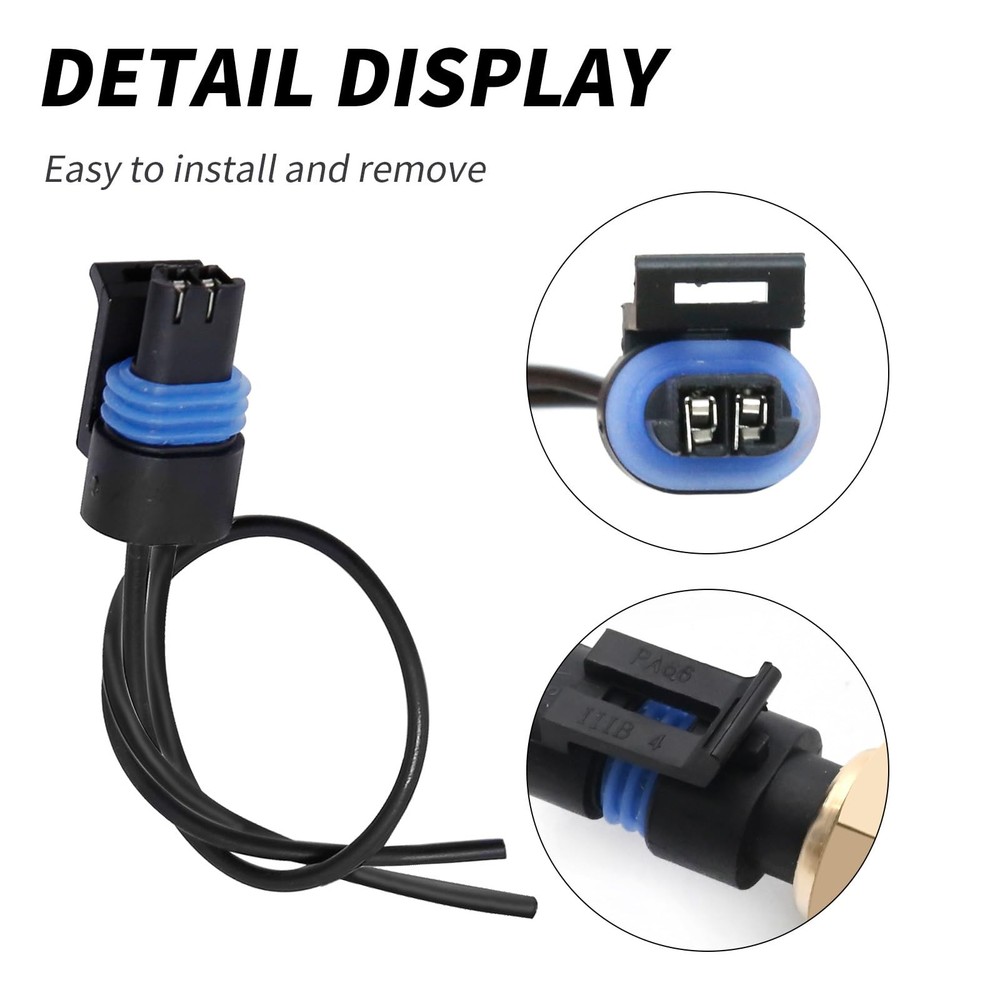 Differential Oil Temperature Sensor Connector Pigtail for Peterbilt 379