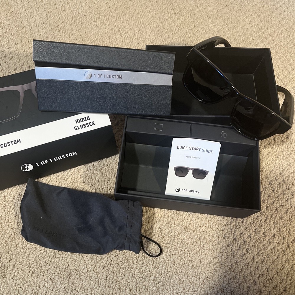 Audio Glasses- Great Condition-Used Twice. $40