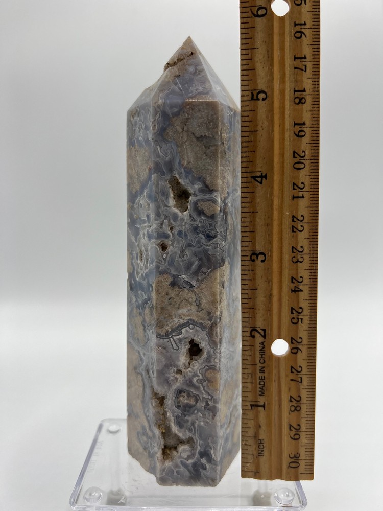 Blue Flower Agate E