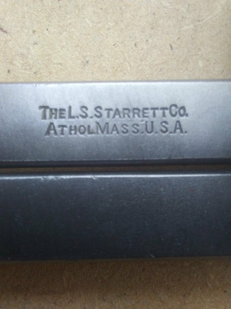 Starrett 7" Flat Leg Spring Divider/ Caliper vintage 7"